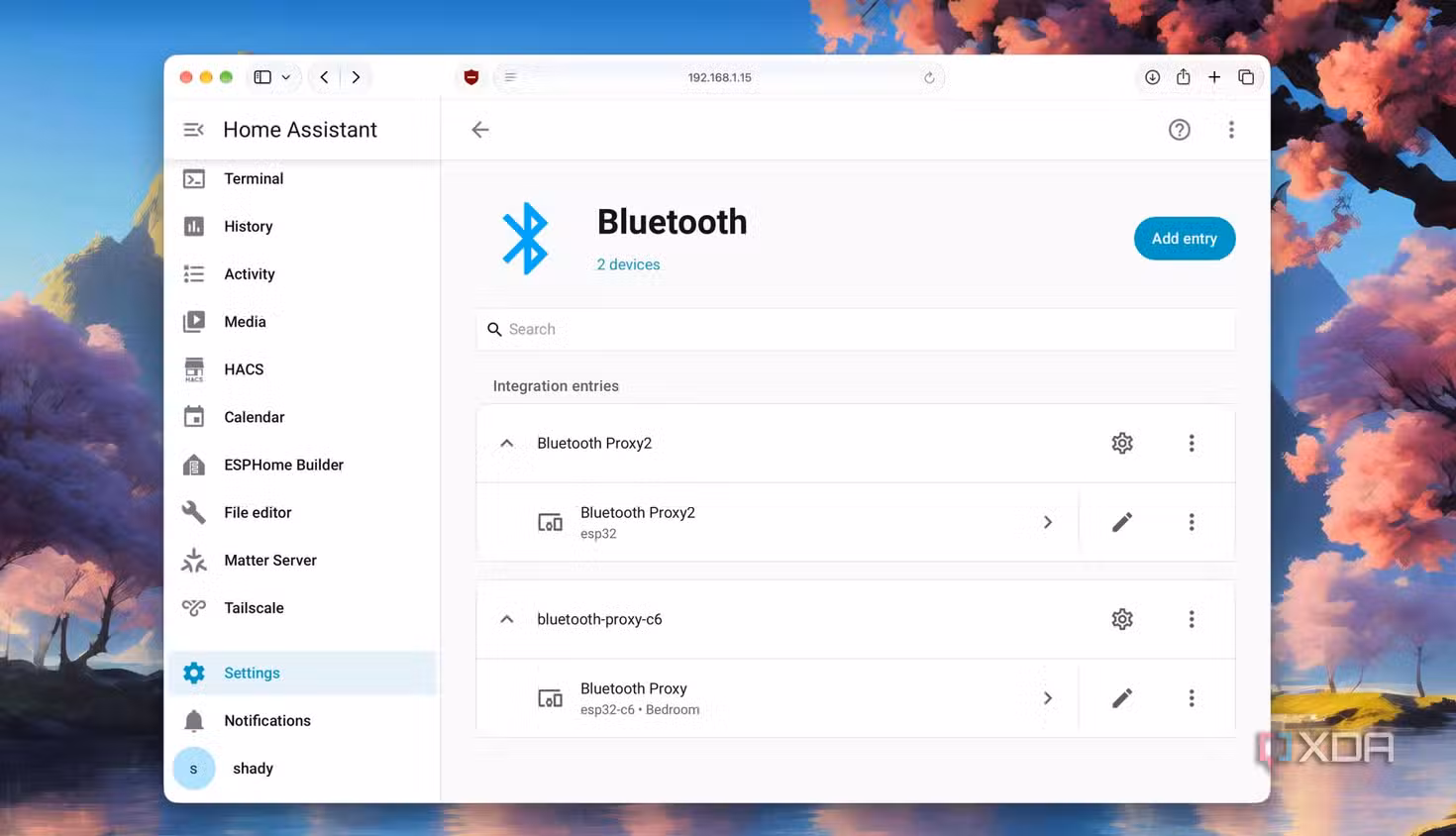 Two bluetooth proxies in Home Assistant