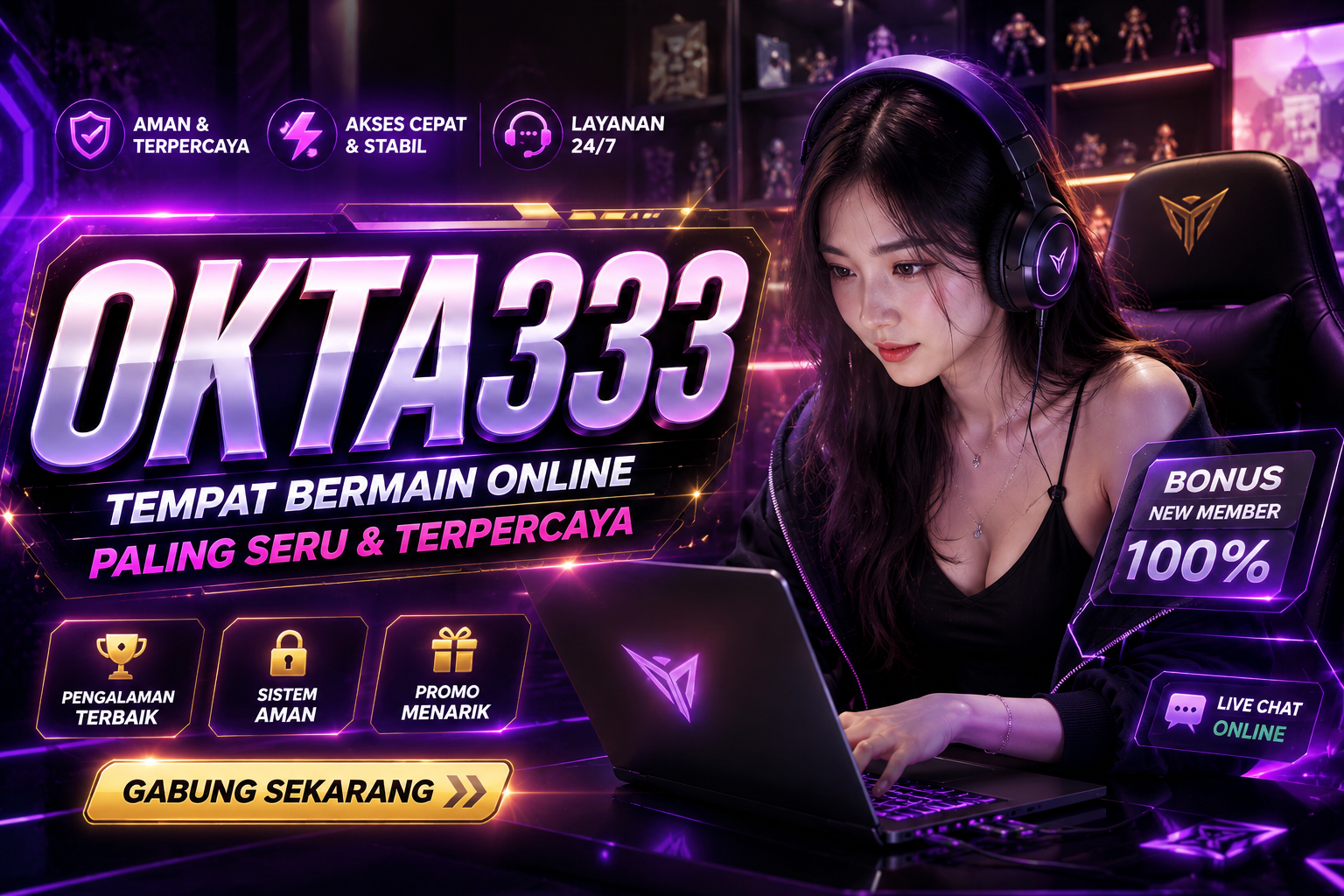Fasilitator Game Online Terbaru OKTA333