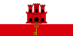 drapeau de Gibraltar