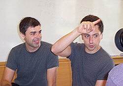 Larry Page and Sergey Brin