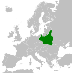 Польща: історичні кордони на карті