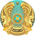 Emblema of Kazakistani