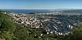 English: View from the Nice Observatory, northeast. Français&nbsp;: Vue depuis l'Observatoire de Nice, au nord-est de la ville.