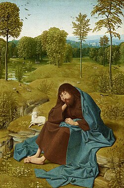 Saint Jean-Baptiste dans le désert, par Gérard de Saint-Jean (v. 1480-1490)