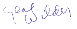Eugenius Wilder: subscriptio