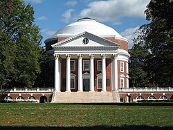 The Rotunda (University of Virginia), Charlottesville, Virginia, by Thomas Jefferson and Stanford White, 1826