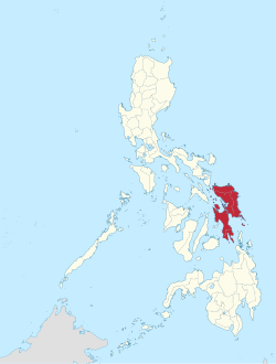 Location in the Philippines