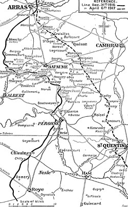 Illustration of the German retirement to the Siegfriedstellung (Hindenburg Line), 1917.jpg