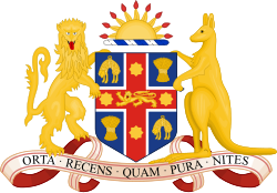 Coat of arms of New South Wales.