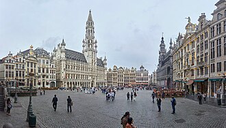 La Grand-Place de Bruxelles.
