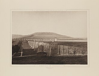 Le Réservoir de Grosbois, Côte-d'Or en 1885