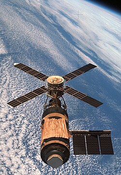 La station spatiale Skylab.