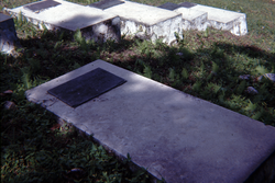 A picture of Archibald Monteith's grave in Jamaica, he was an Igbo taken to Jamaica for enslavement