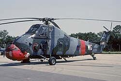A Westland Wessex HC.2 of No. 2 Flying Training School which was based at RAF Shawbury between 1976 and 1997.