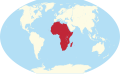 Location of Africa