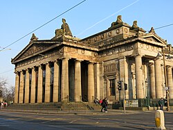 Royal Scottish Academy, Edinburgh, Scotland, by William Henry Playfair, 1822-1826