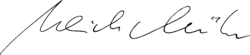 Ulrich Mühes signatur