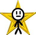 The Fictional characters Barnstar