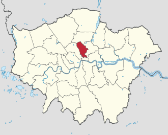 Islington – Mappa