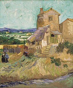 Köhnə dəyirman, 1888-ci il. Olbrayt-Noks İncəsənət qalereyası, Buffalo, Nyu-York