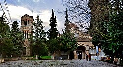 Byzantine church of the Panagia at Skripou