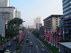 Jalan Thamrin, Merkez Cakarta'nın ana caddesi