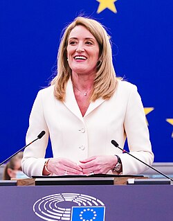 Roberta Metsola, predsednica Evropskega parlamenta