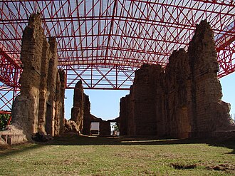 Ruínas da Igreja Matriz de Vila Bela da Santíssima Trindade