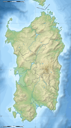 Cagliari is located in Sardinia
