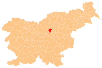 Poziția localității Vransko