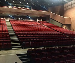 Salle vue depuis la scène