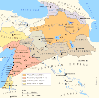 Armenia sub Tigranes al II-lea cel Mare