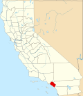 Localização do Condado de Orange (Califórnia)