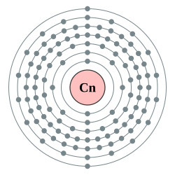 Electron shells of copernicium (2, 8, 18, 32, 32, 18, 2 (predicted))