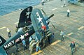 F4U-4 on the USS Essex in 1952