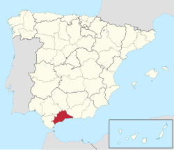 Provincia Malacitana: situs