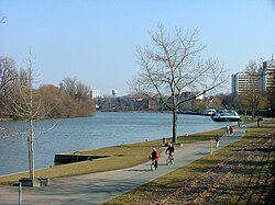 The Main in Offenbach am Main