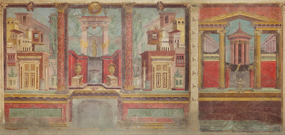 Fresco from the Villa of Publius Fannius Synistor in Boscoreale near Pompeii, 1st&nbsp;ct.&nbsp;BC