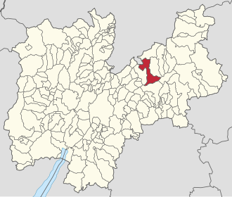 Castello-Molina di Fiemme – Mappa