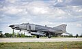 An F4E Phantom II aircraft with the Turkish Air Force (Türk Hava Kuvvetleri) takes off from Third Air Force Base Konya, Turkey, during Exercise Anatolian Eagle.