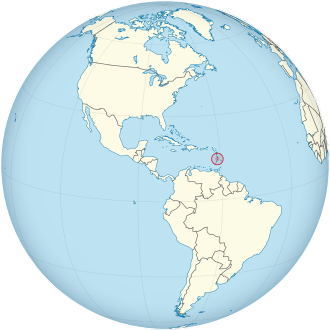 Saint Lucia - Localizzazione
