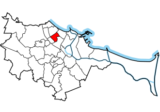 Zaspa-Rozstaje – Mappa