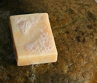Soap is effective at cleaning the cup, but all soap residues must be rinsed off, so scented or moisturizing soaps are not recommended.