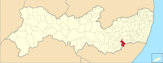 Localização de Canhotinho em Pernambuco