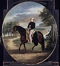 Portrait of Don Manuel Romero de Terreros y Villar-Villamil, brother to the 1st Duke of Regla, painted by Édouard Pingret