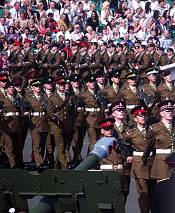 Photograph of Army Foundation College passing-out parade