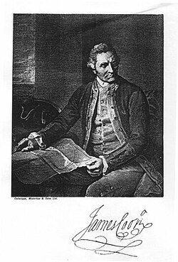 Potret Kapten James Cook