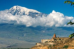 Khor Virap Monastery and Mount Ararat, Armenia.jpg