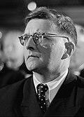 Dmitri Chostakovitch en 1950.
