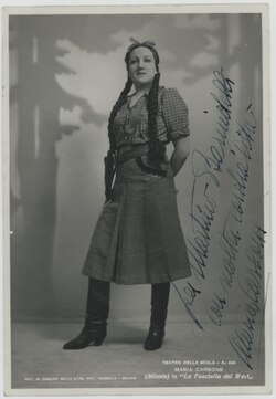 A black and white photograph of a woman